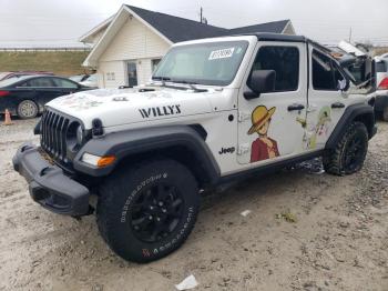  Salvage Jeep Wrangler