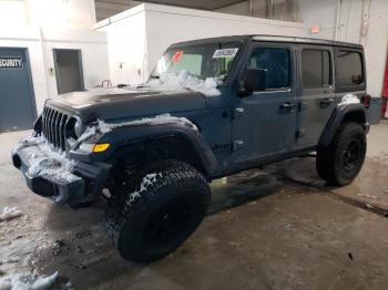  Salvage Jeep Wrangler