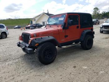  Salvage Jeep Wrangler