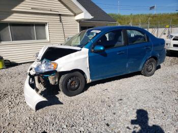  Salvage Chevrolet Aveo