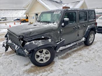  Salvage Jeep Wrangler