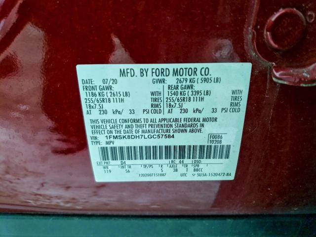 Ford Explorer Xlt Image 12