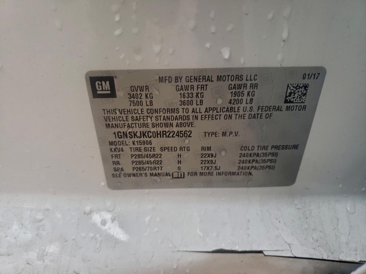 Chevrolet Suburban K1500 Premier Image 13