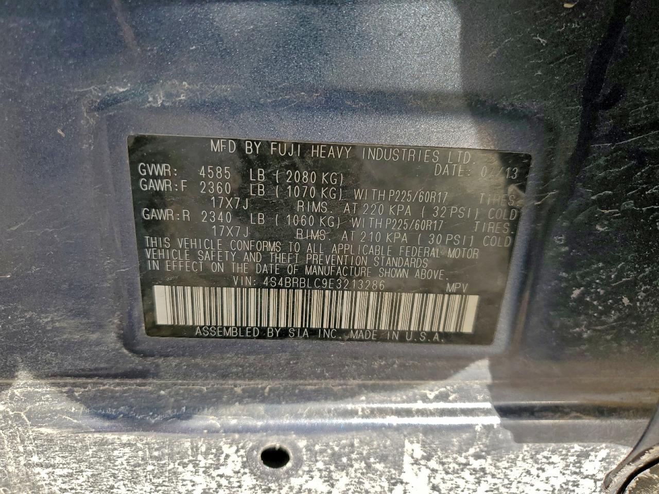 Subaru Outback 2.5i Limited Image 6