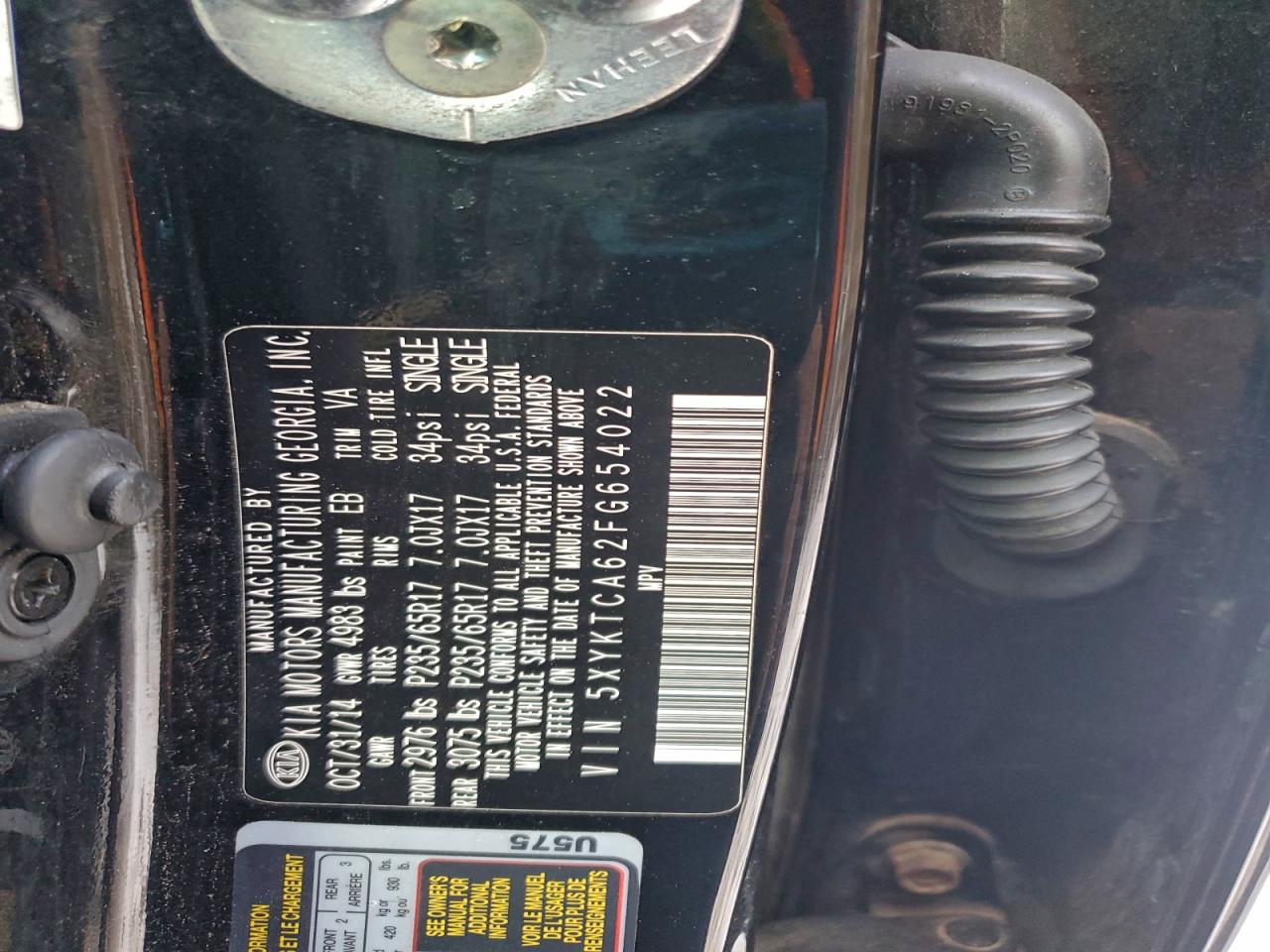 Kia Sorento Lx Image 13