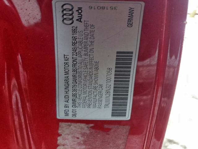 Audi TT Quattro Image 10